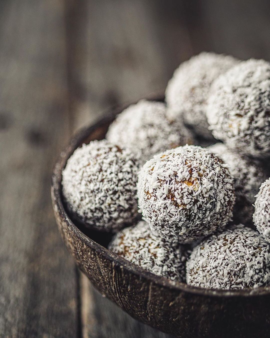 Salted Caramel Coconut Bliss Balls