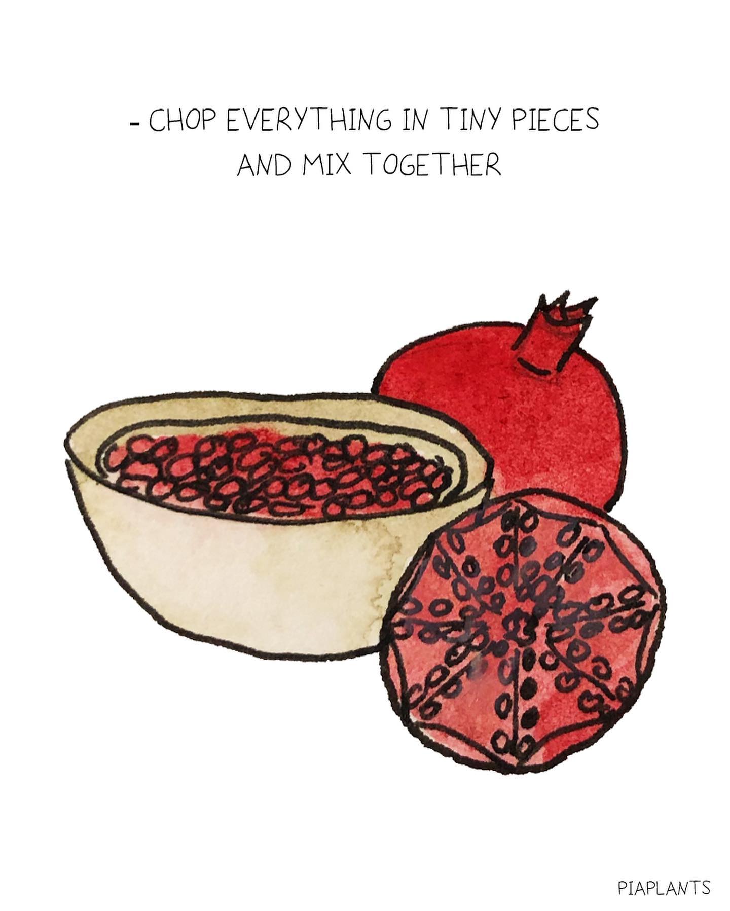 Colorful Cherry Tomato and Pomegranate Salad