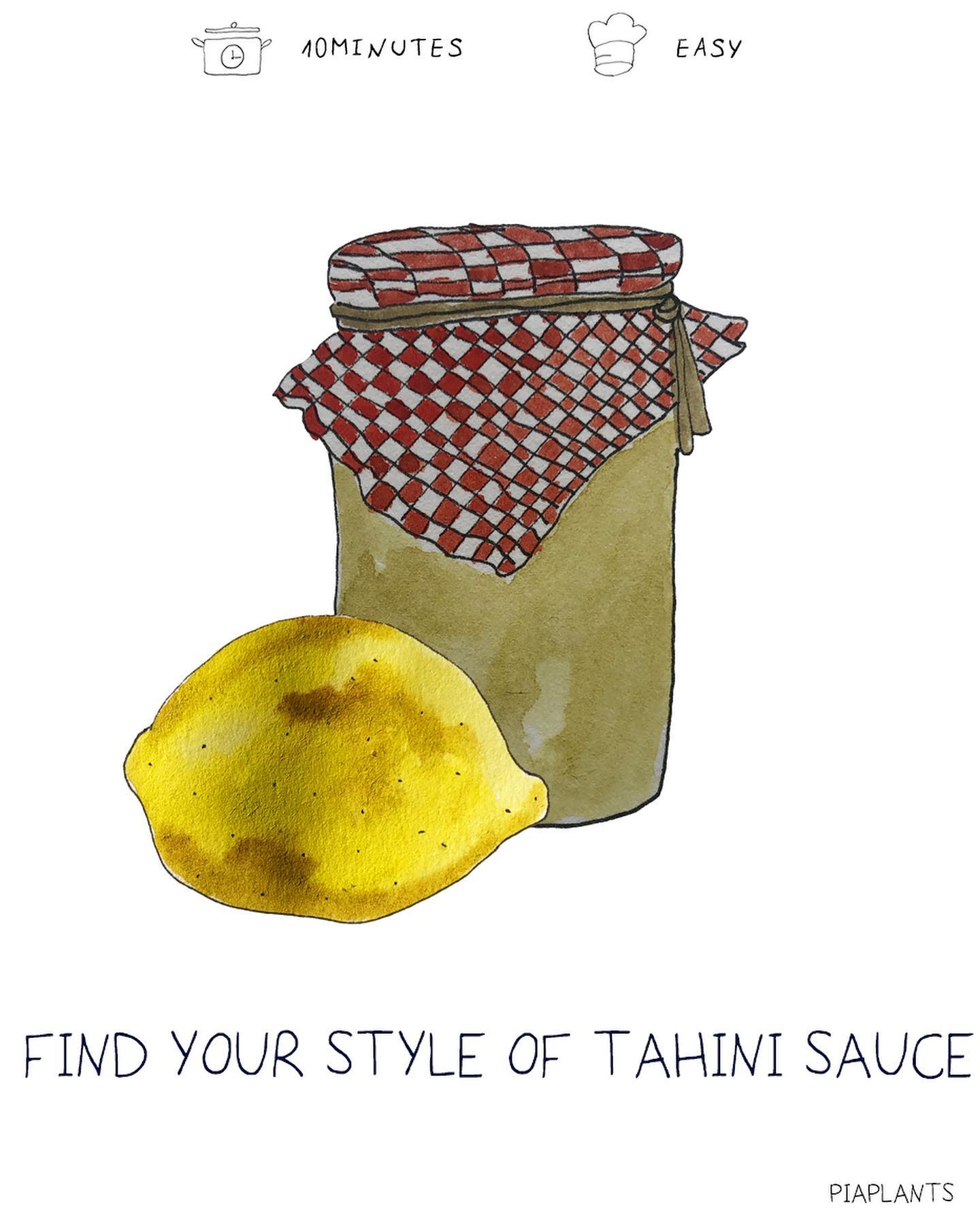 Creamy Lemon Tahini Sauce