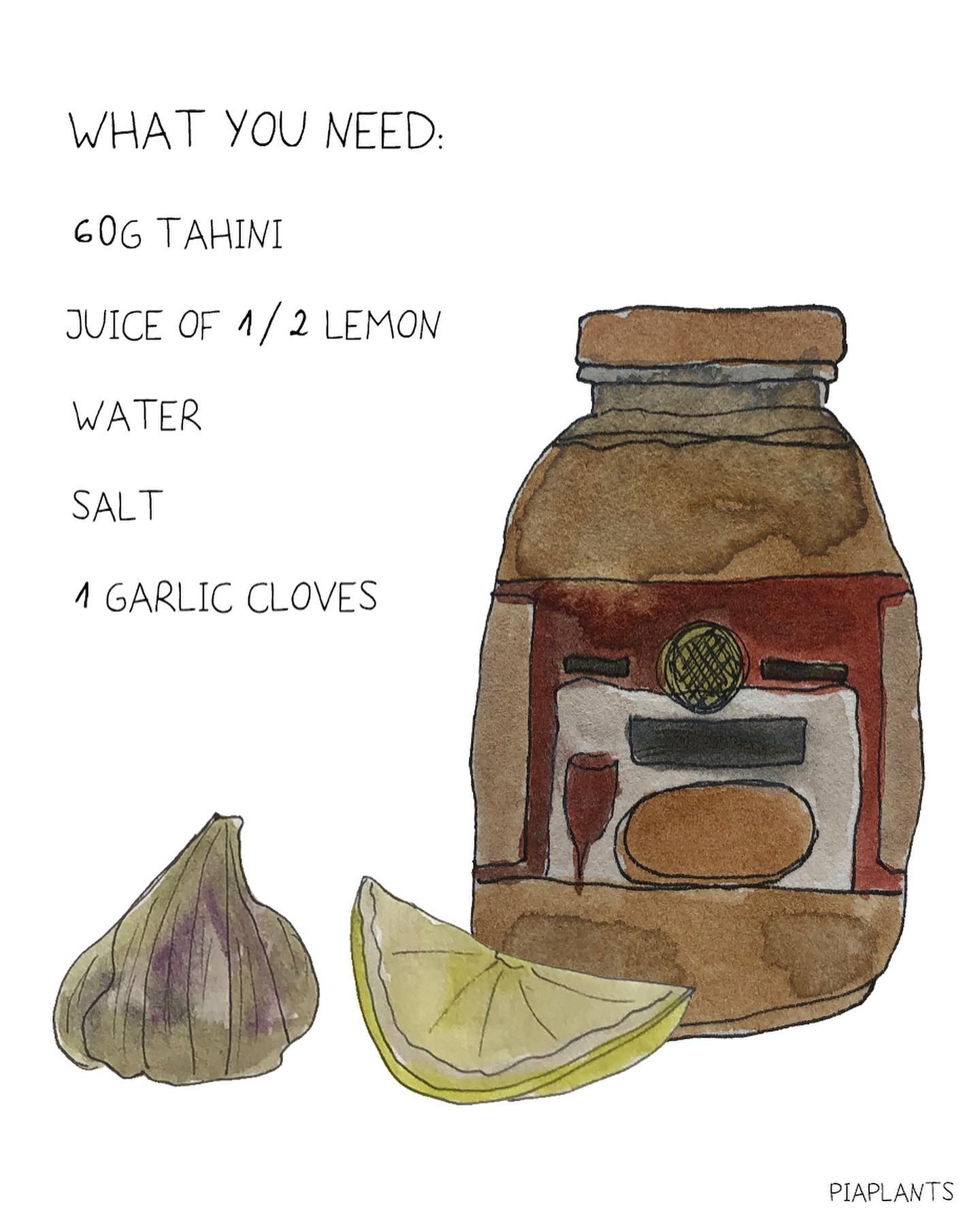 Creamy Lemon Tahini Sauce