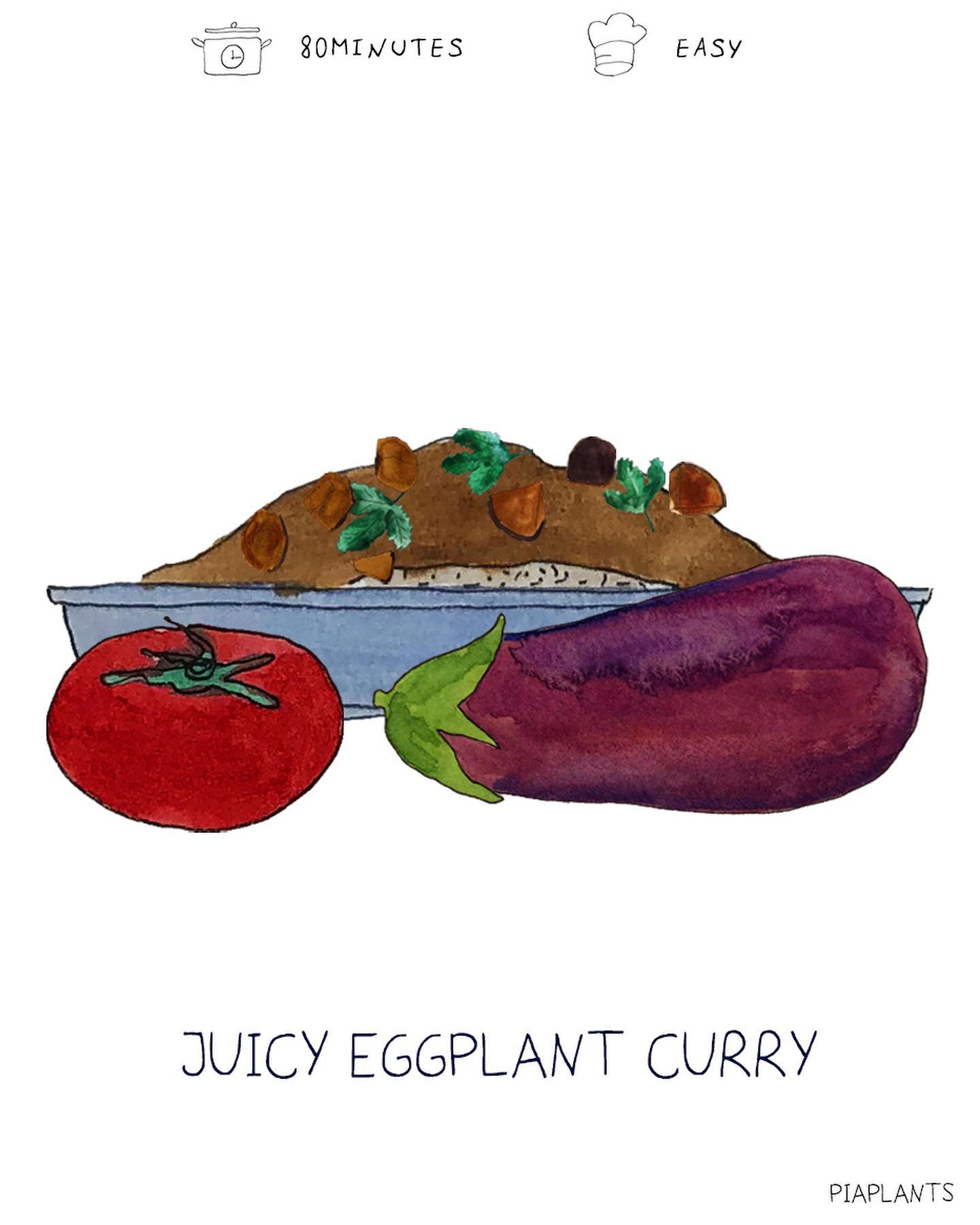 Spicy Eggplant Curry