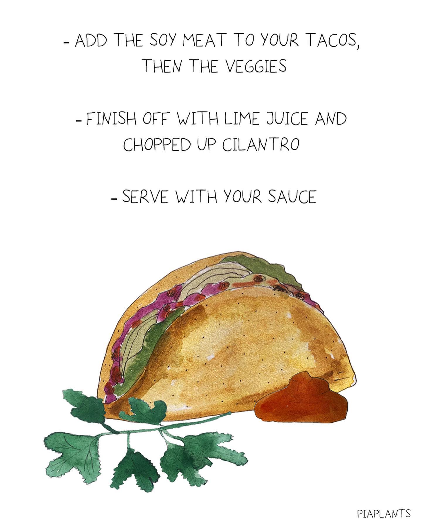 Vegan Korean Taco with Cabbage Slaw and Spicy Mayo