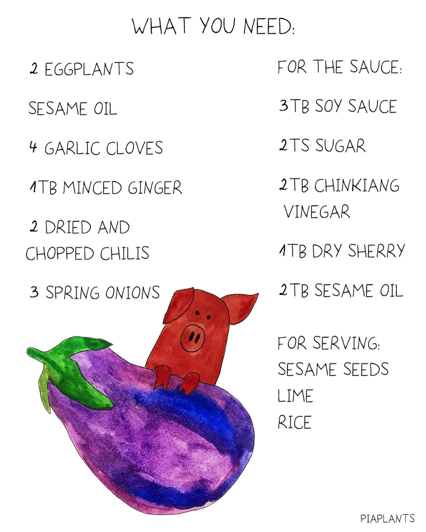 Spicy and Sour Eggplant Stir-Fry