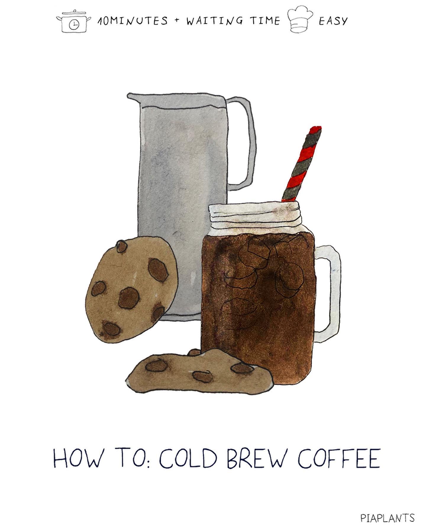 Easy Homemade Cold Brew Coffee
