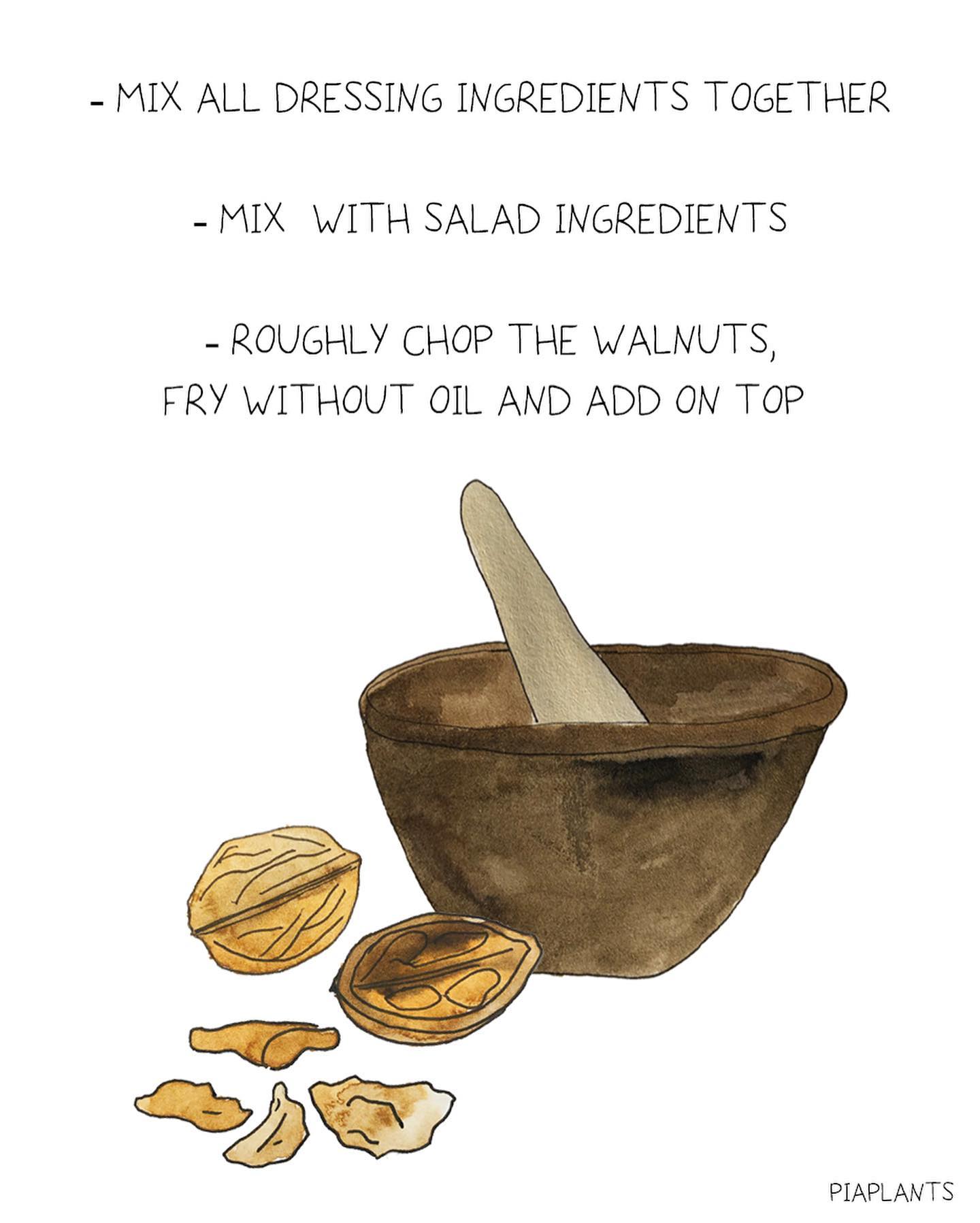 Festive Christmas Eve Salad with Red Cabbage, Mango, and Walnuts