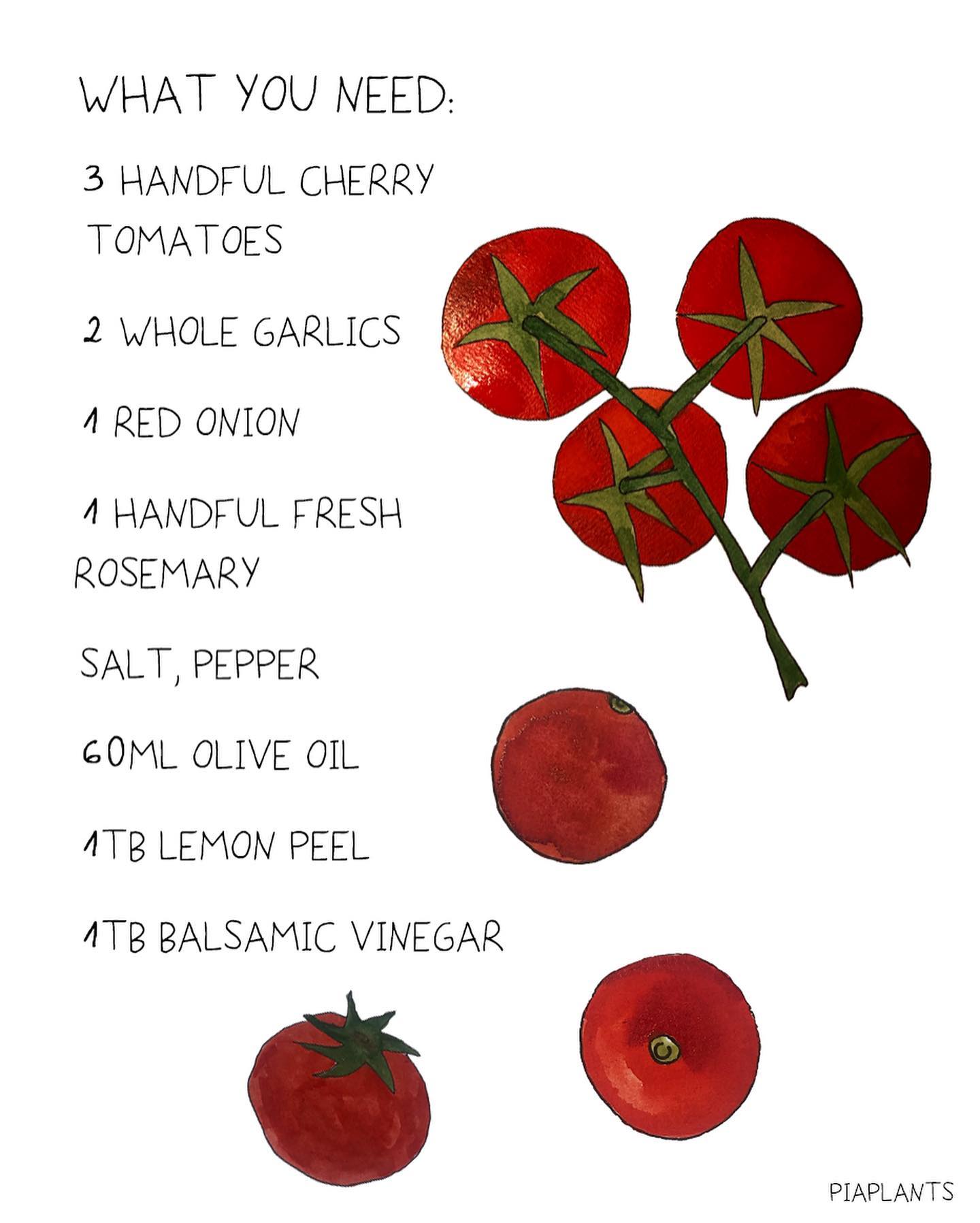 Creamy Tomatoes and Sweet Garlic