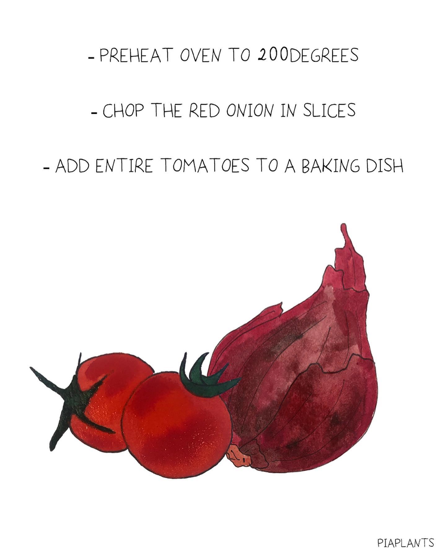Creamy Tomatoes and Sweet Garlic