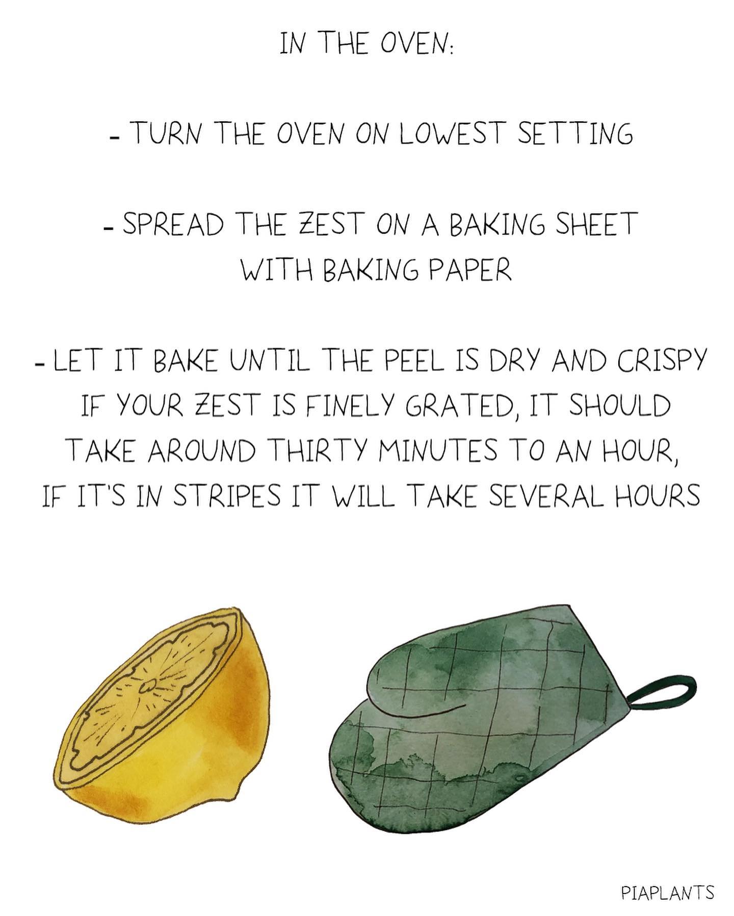 Homemade Dried Lemon Peel