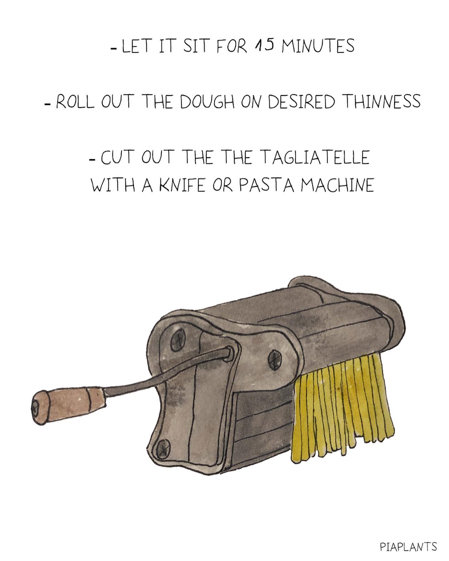 Homemade Tagliatelle Pasta from Scratch