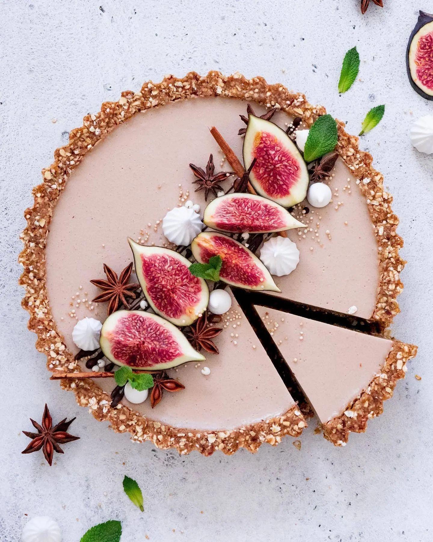 Vegan Masala Chai Latte Tart