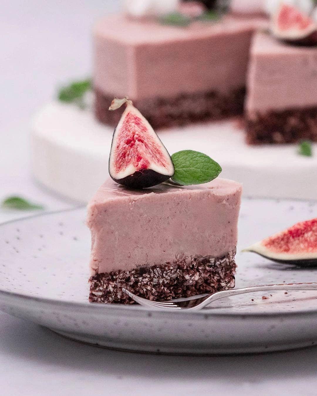 Heavenly Vegan Chestnut Cheesecake