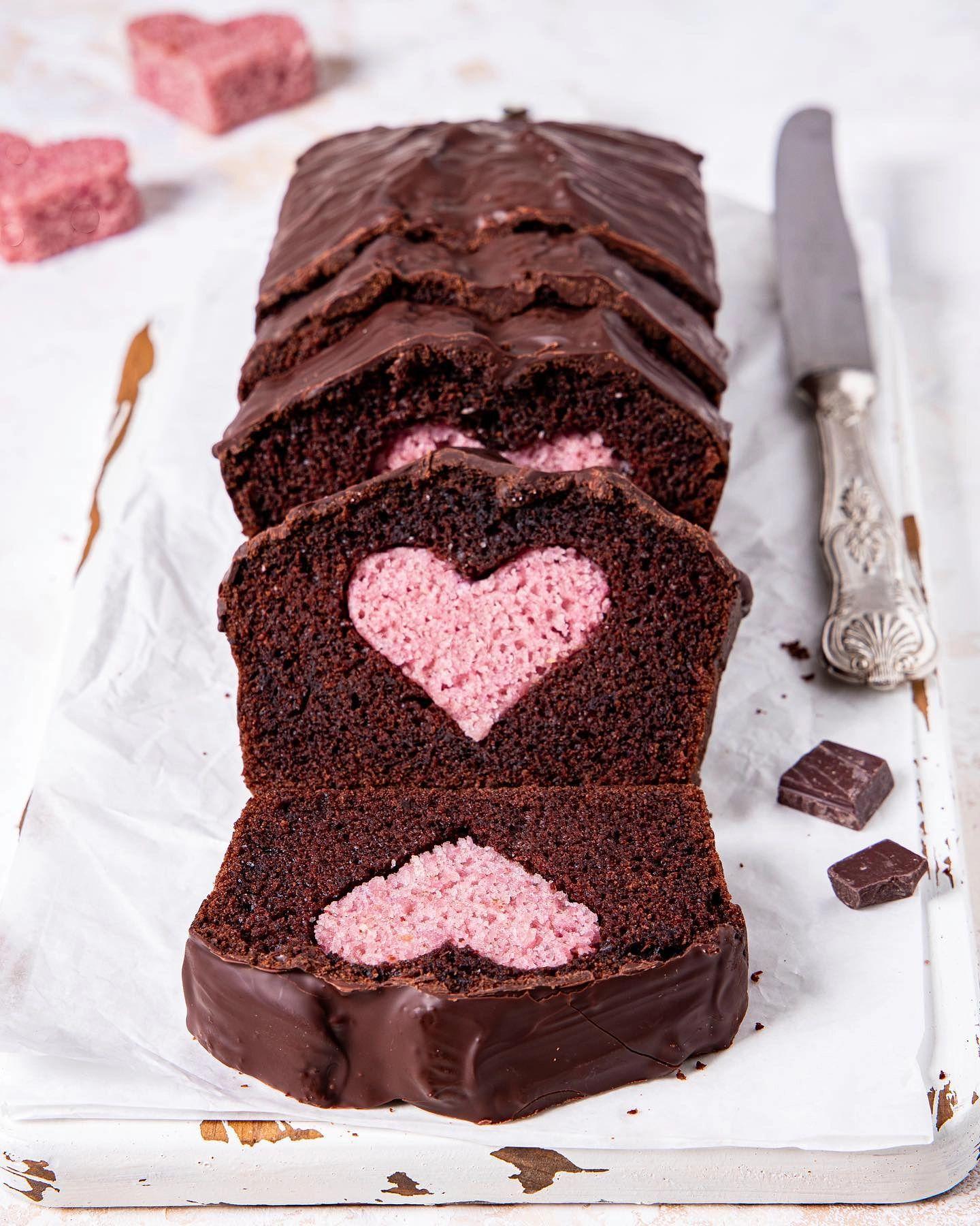 Heart-Shaped Vegan Chocolate Cake