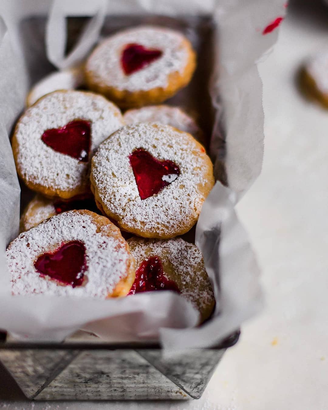 Easy Vegan Linzer Biscuits