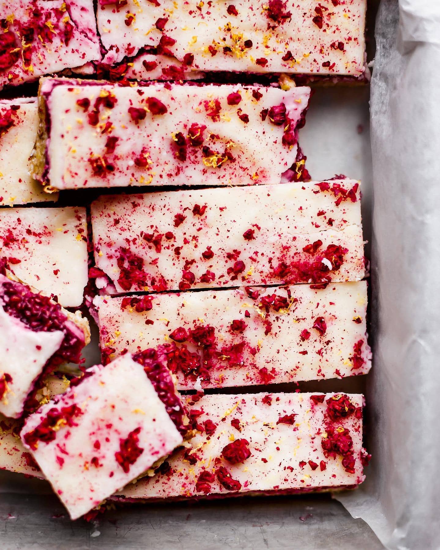 Lemon Slice with Gooey Raspberry Jam Delight