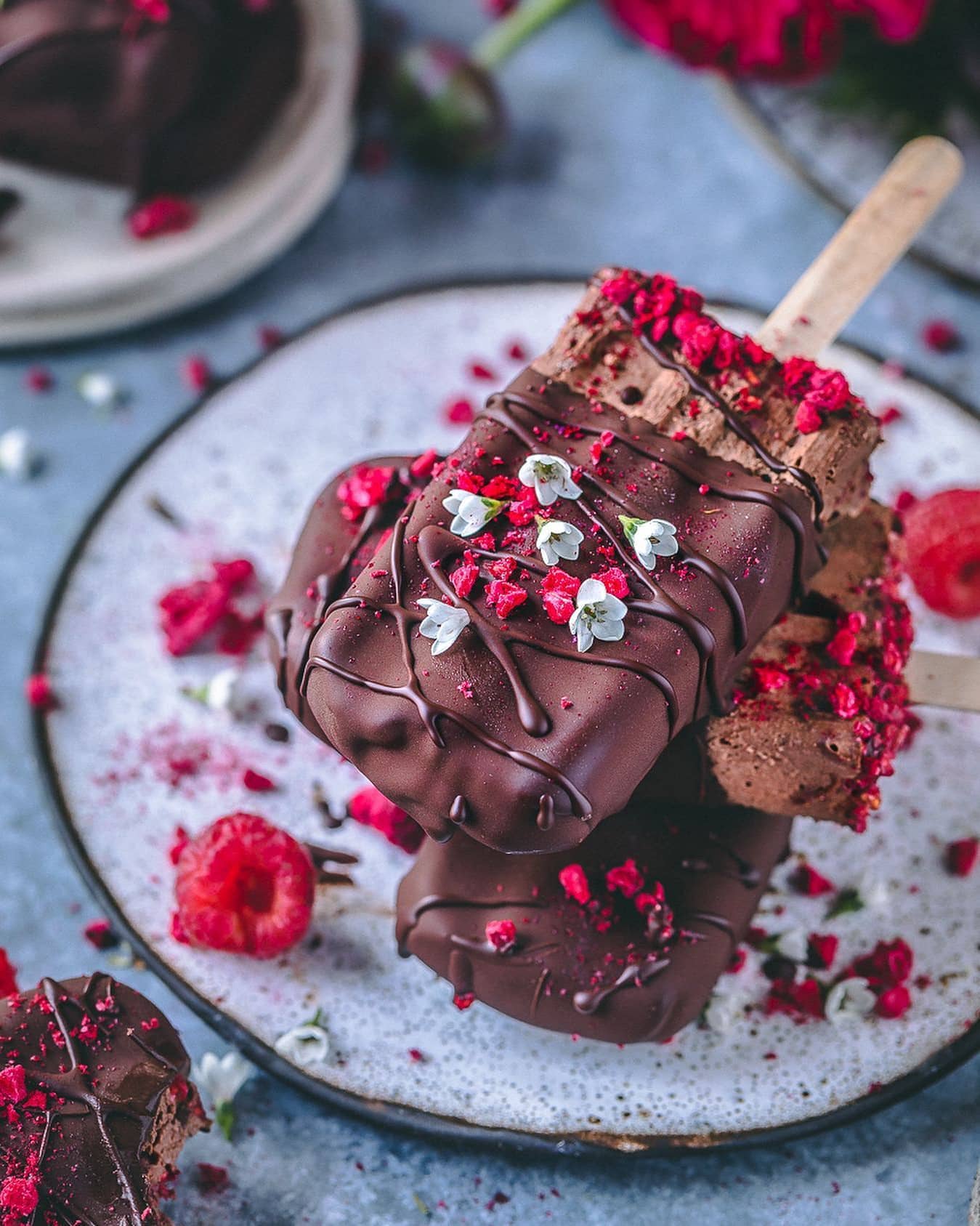 Chocolate Raspberry Bars