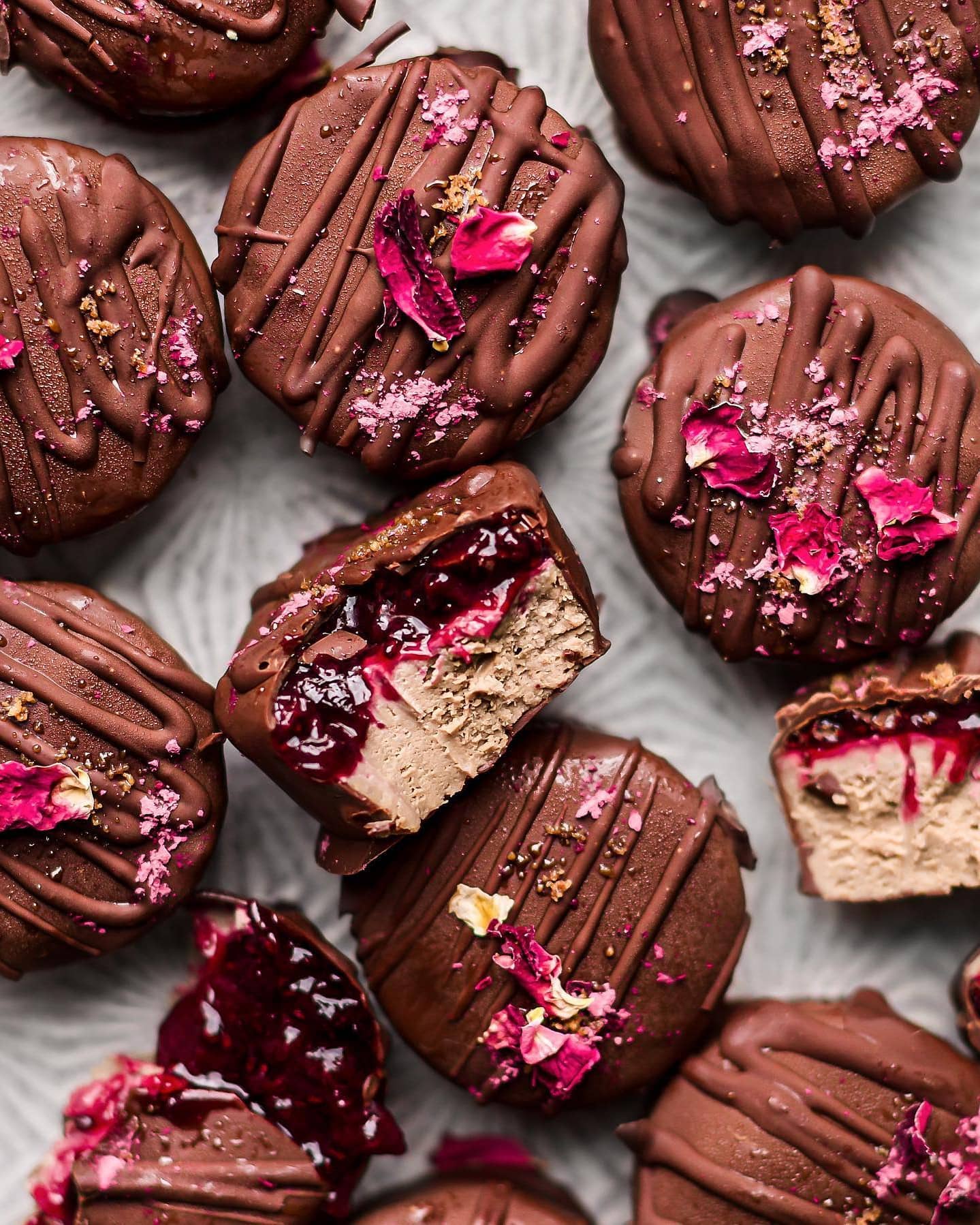 No-Bake Cherry and Chocolate Mousse Cups