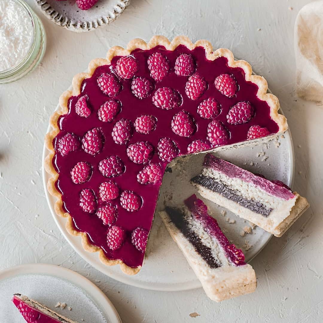 Vegan Lamington Tart