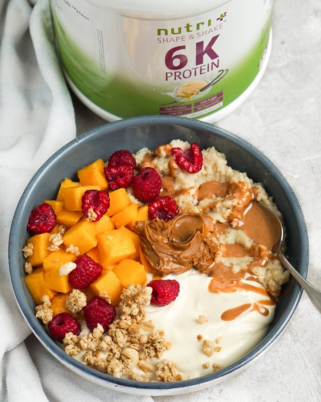 Creamy Protein Millet Porridge with Toppings