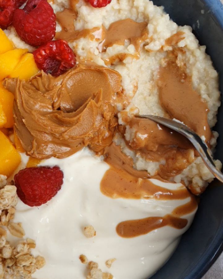 Creamy Protein Millet Porridge with Toppings