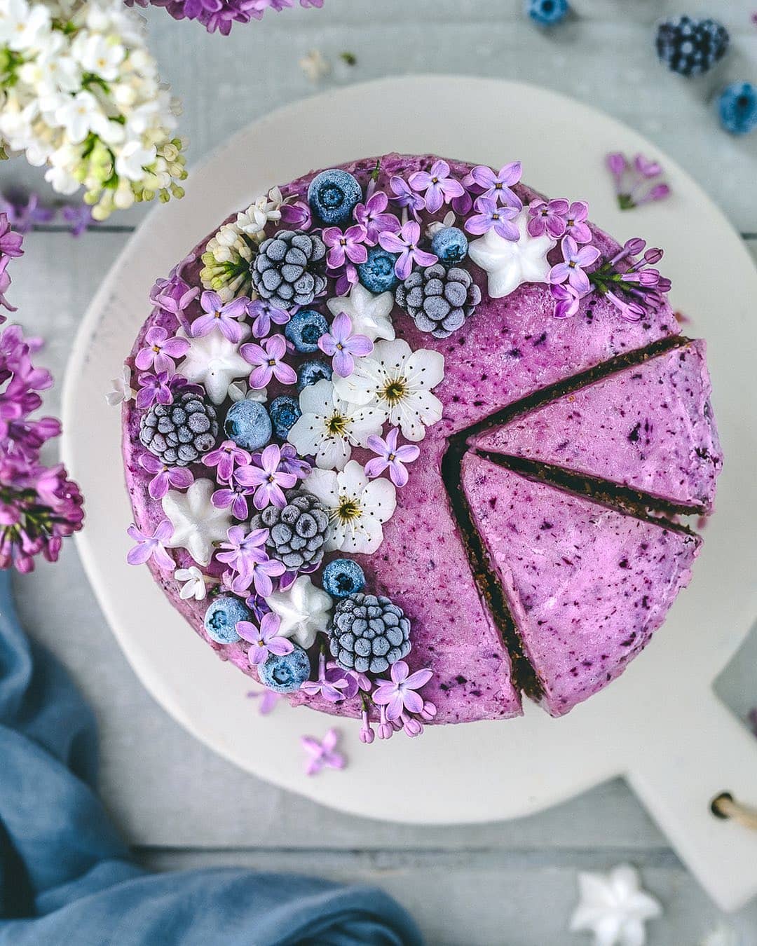Vegan Vanilla Cake with Buttercream Frosting