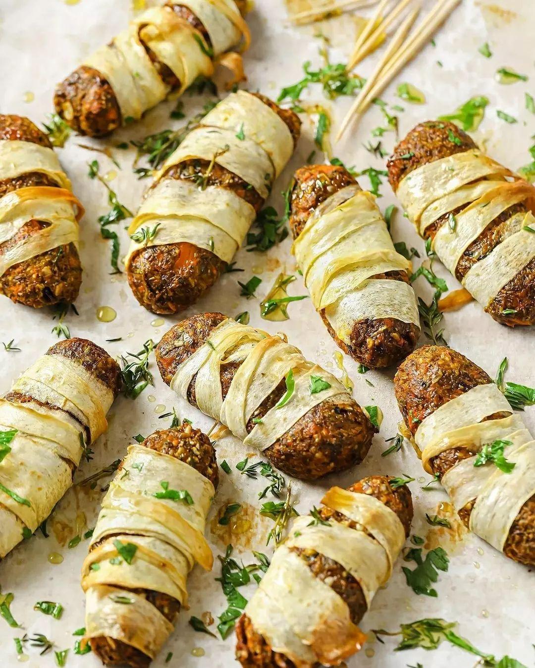 Veggie-Filled Blankets: Plant-Based Holiday Delight