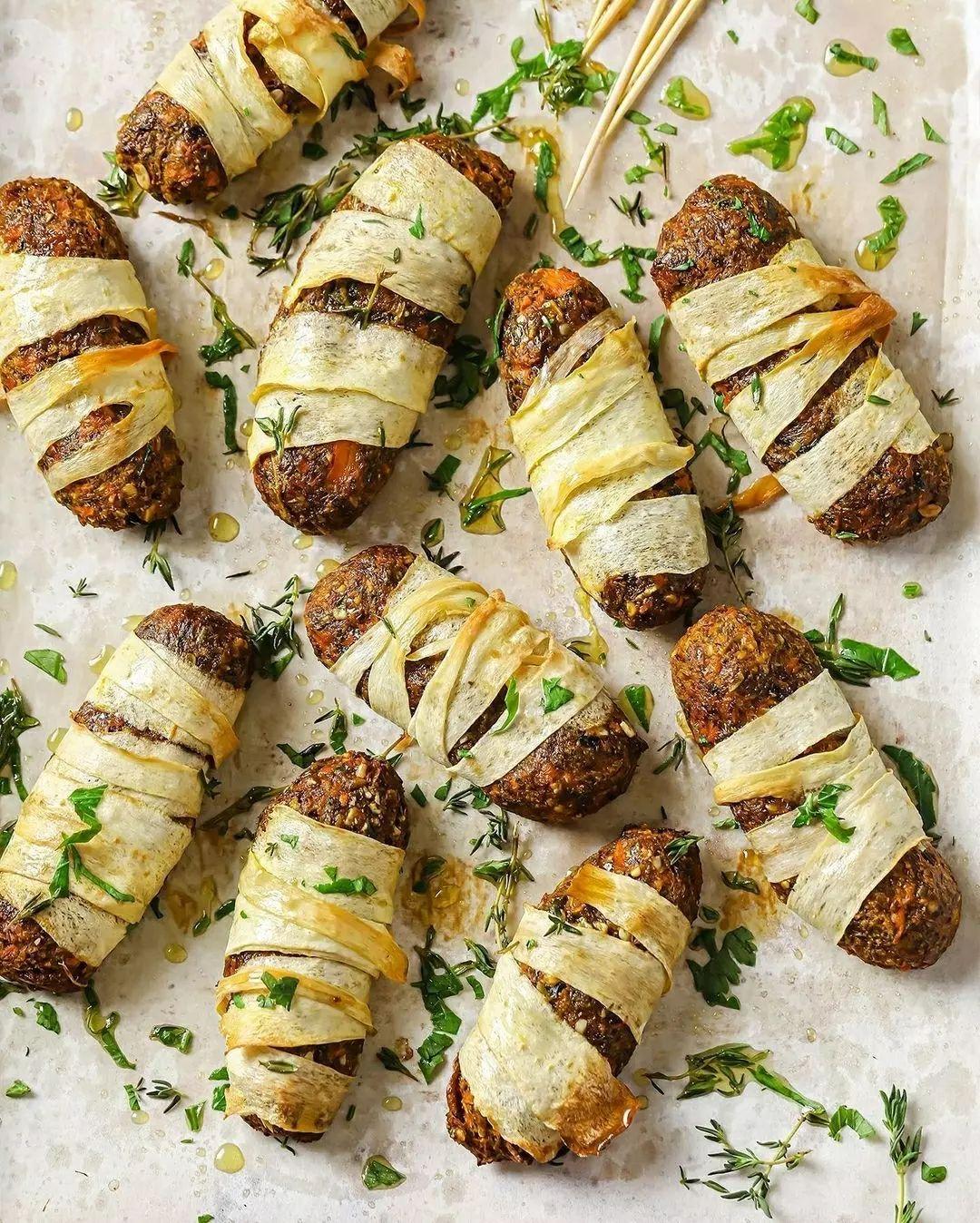 Veggie-Filled Blankets: Plant-Based Holiday Delight