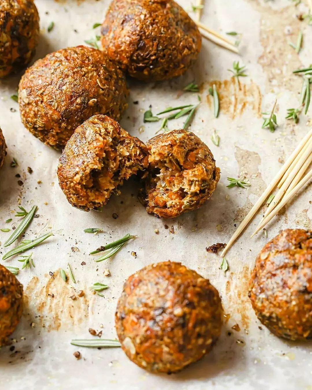 Fragrant Vegan Stuffing Balls