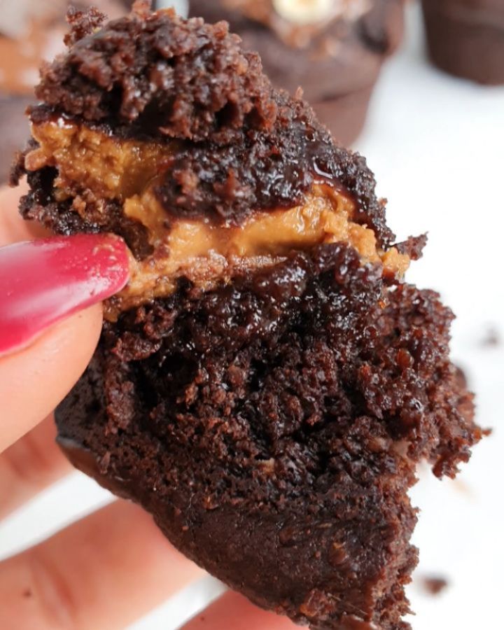 Delicious Healthy Chocolate Hazelnut Muffins