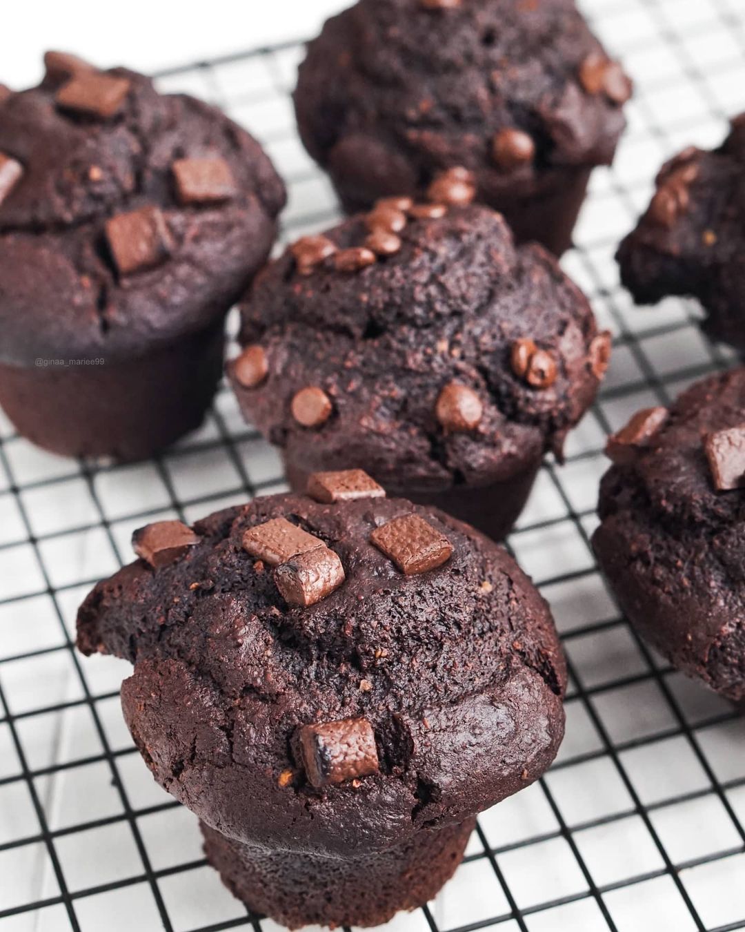 Delicious Healthy Chocolate Hazelnut Muffins