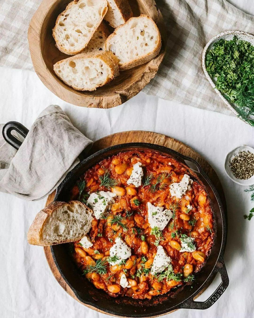 Creamy Vegan Butter Bean Shakshuka