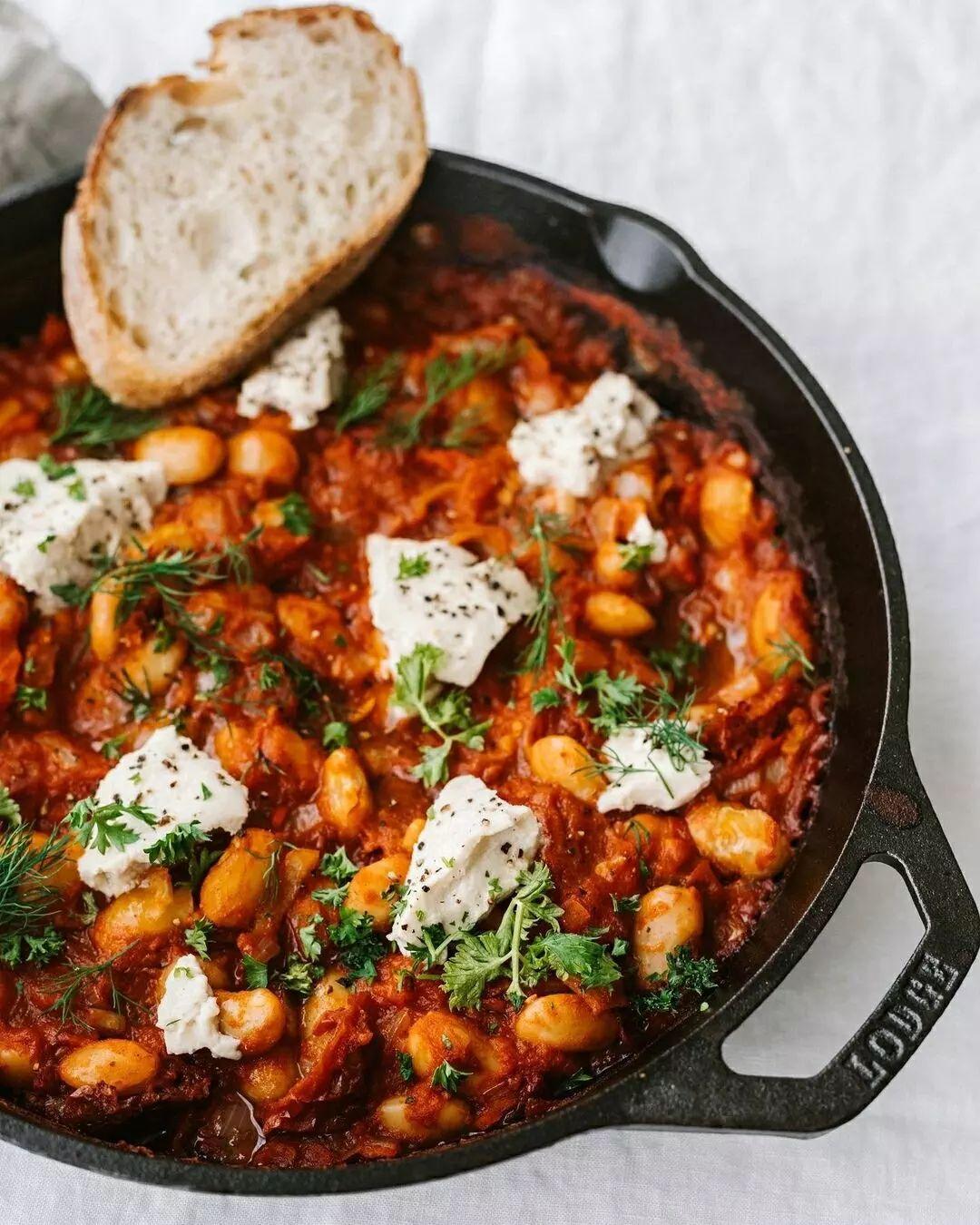 Creamy Vegan Butter Bean Shakshuka