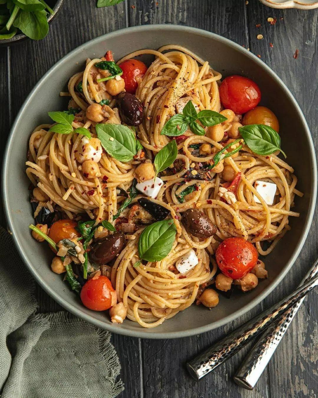 Eggplant Spaghetti Alla Norma