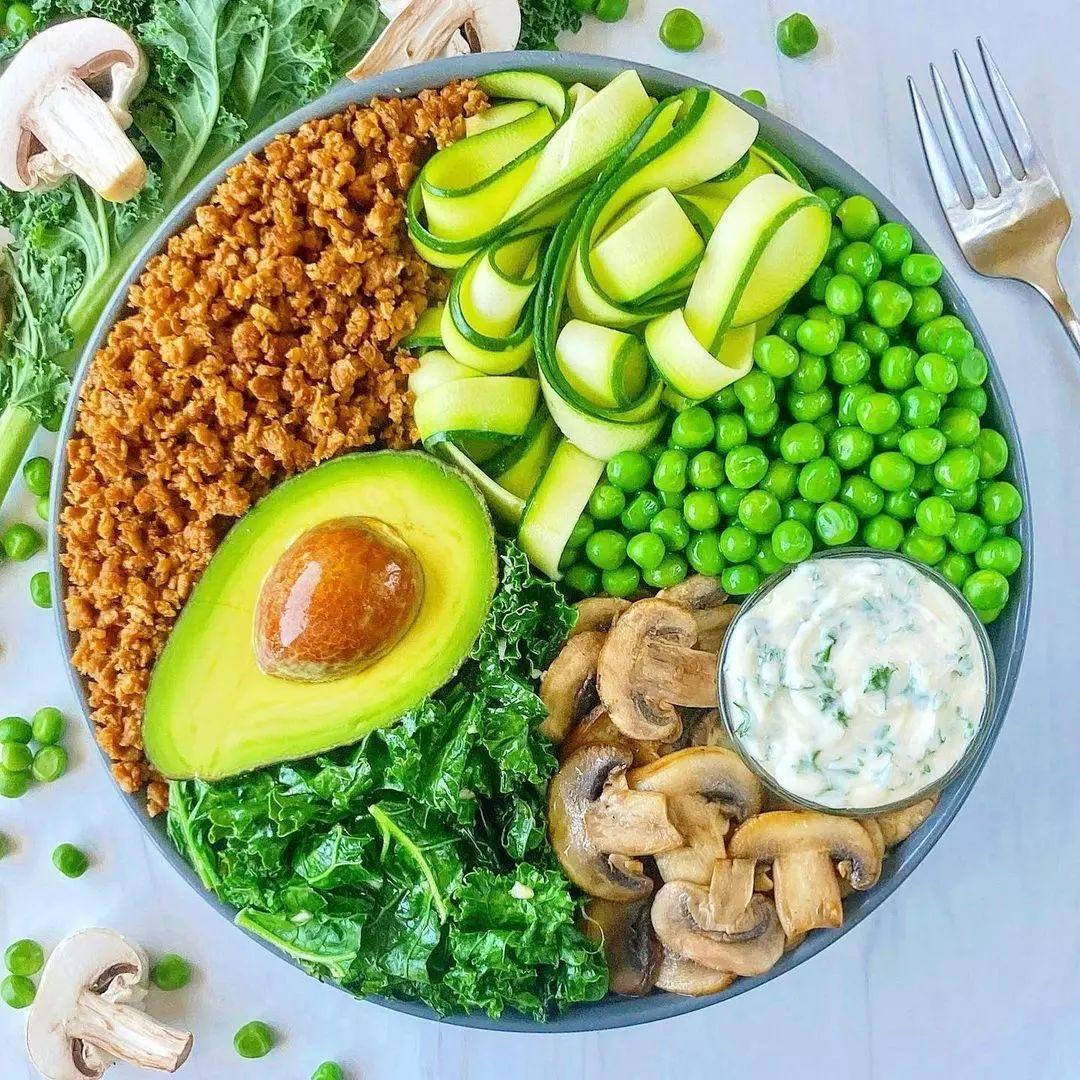 Vegan Farmers Market Bowl with Ranch