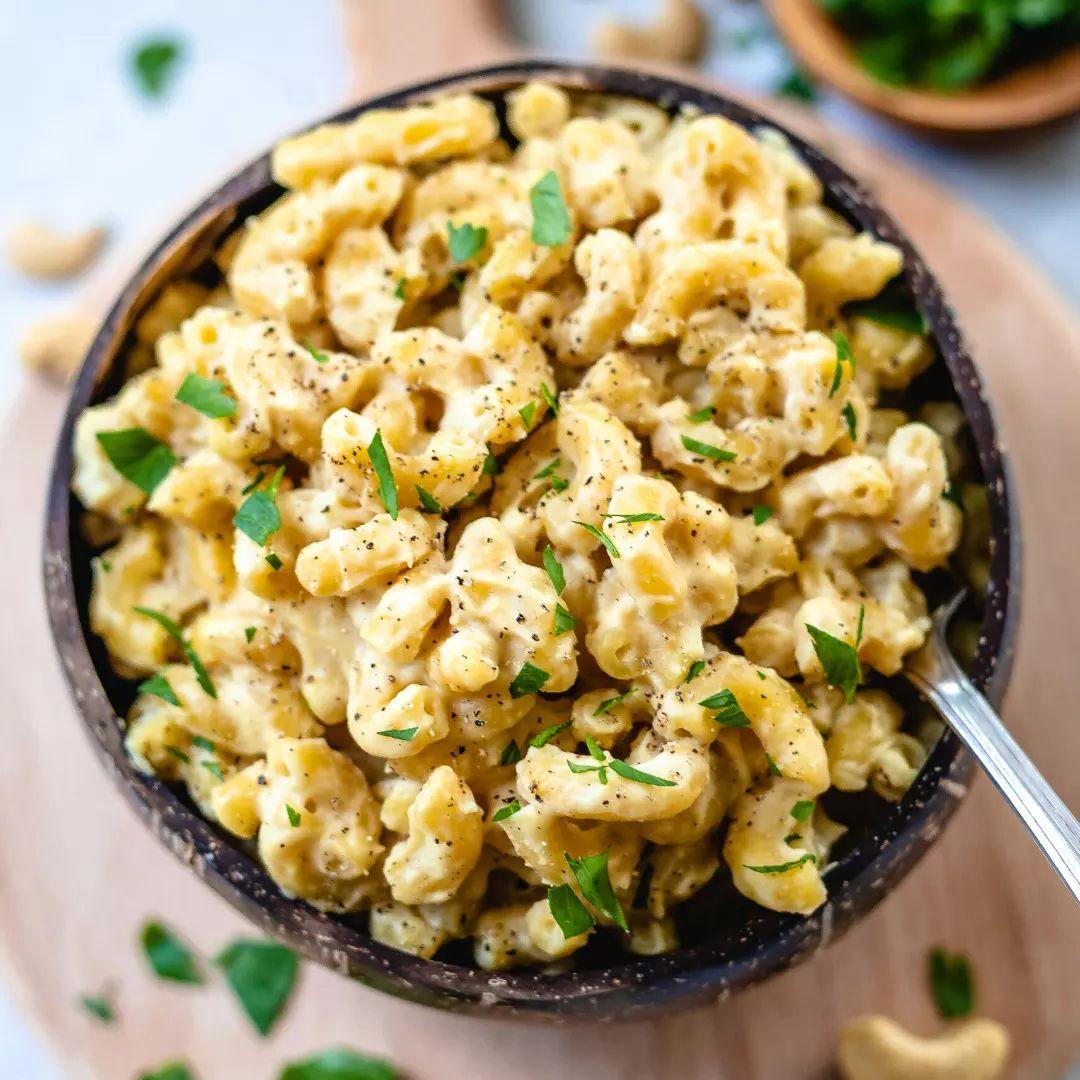 Healthier Cauliflower Mac and Cheese