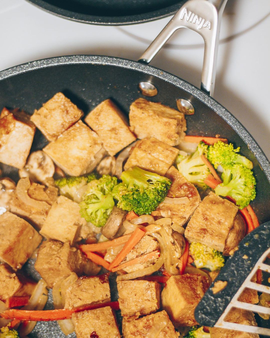 Crispy Peanut Tofu