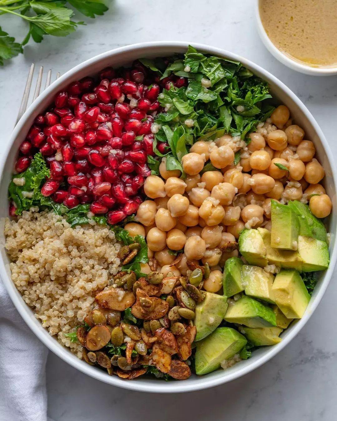 Protein-Packed Quinoa and Kale Salad with Maple Dijon