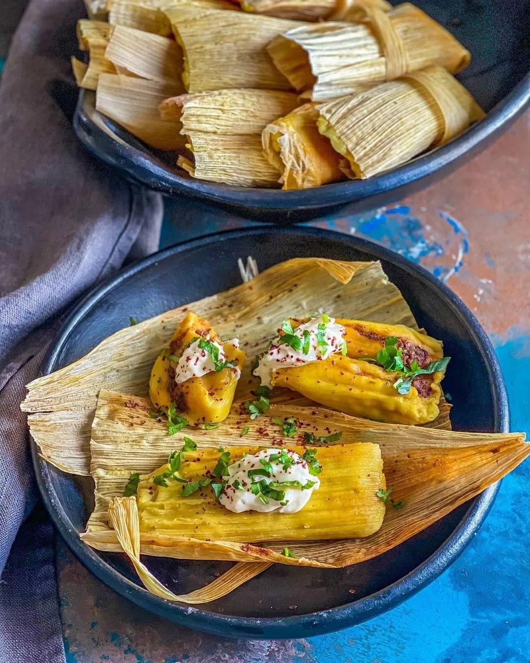 Flavorful Vegan Tamales with Shiitake Mushrooms