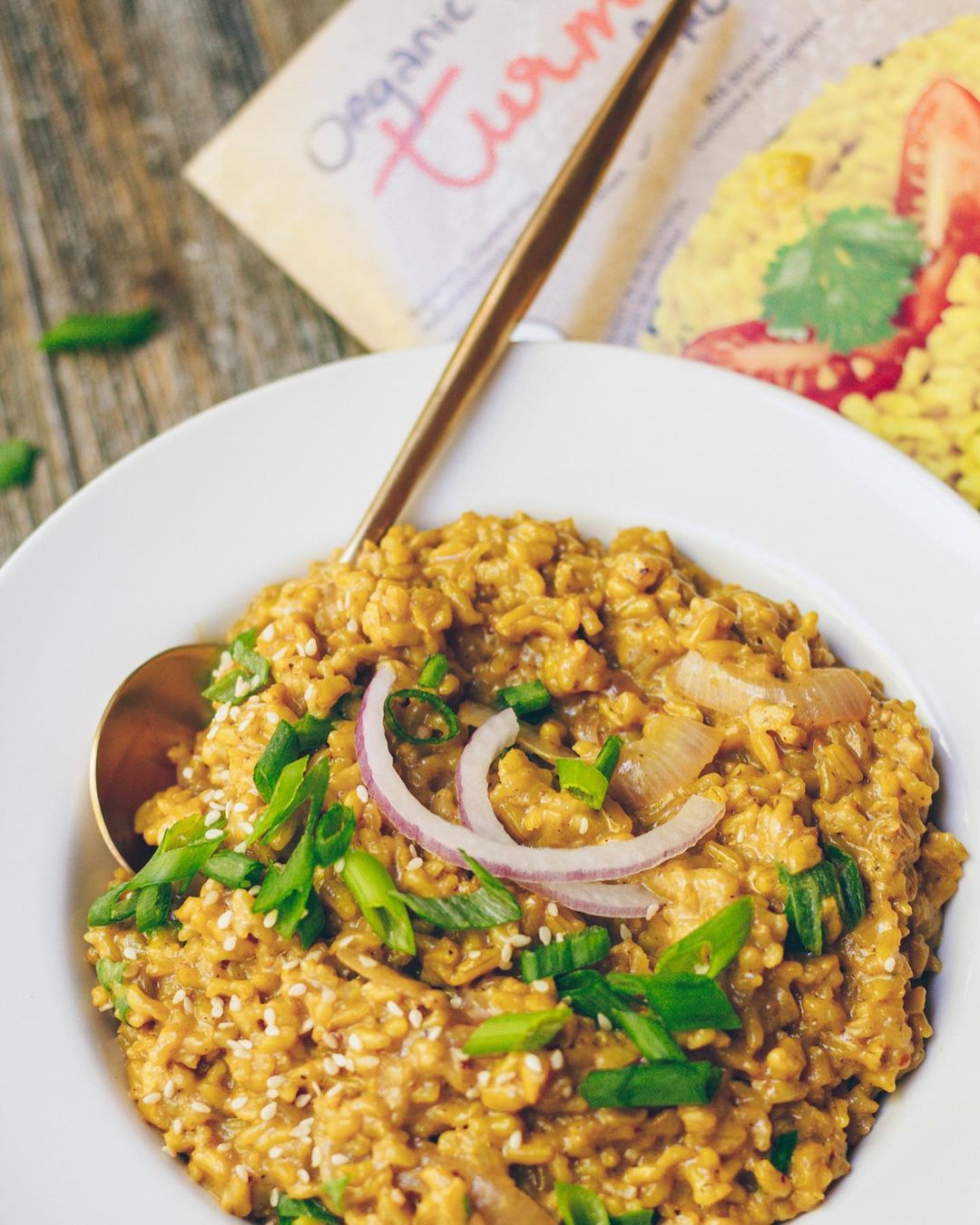 Creamy Coconut Turmeric Rice