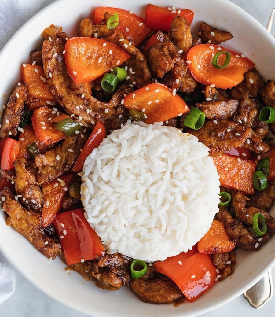 Easy Soy Curl Stir-Fry