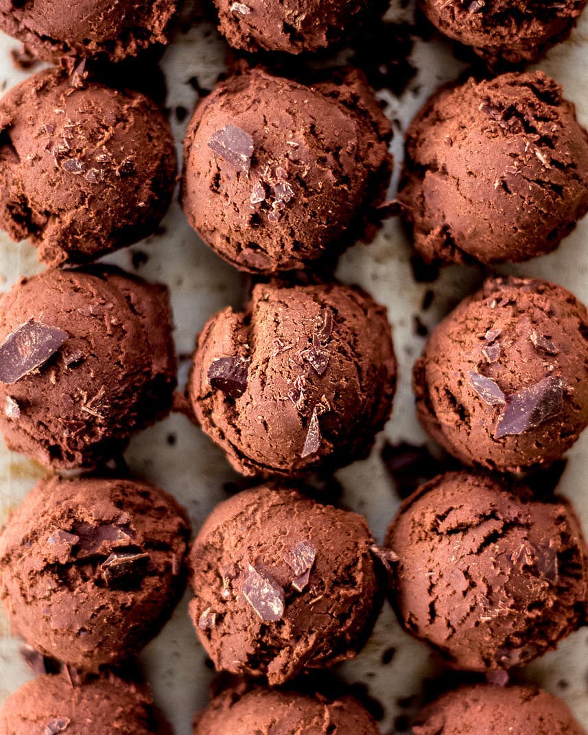 Double Chocolate Black Bean Cookie Dough