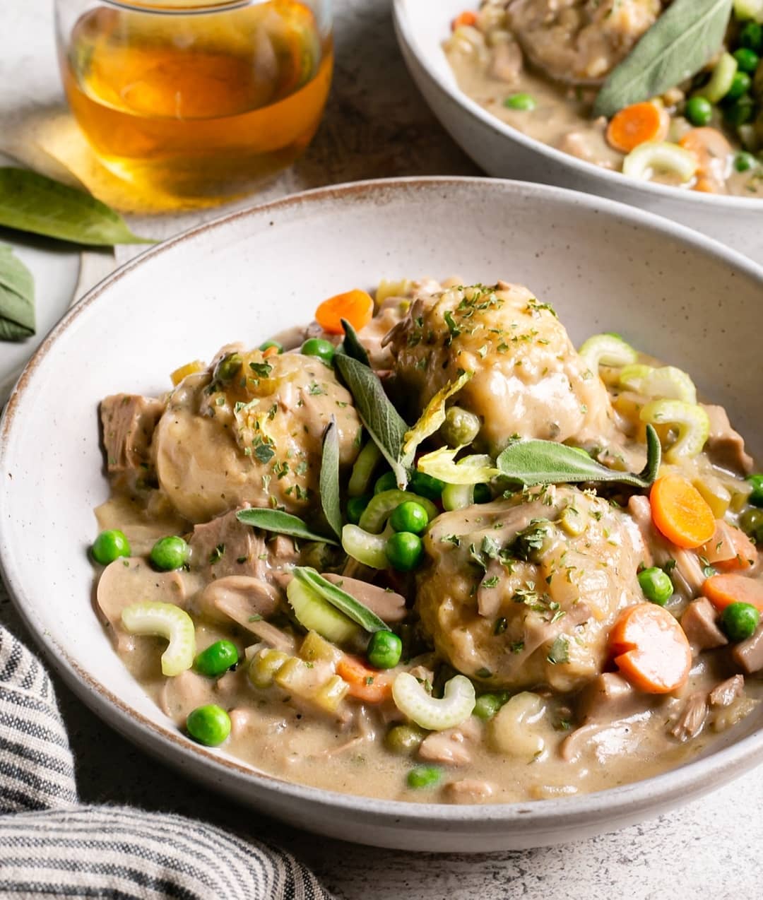 Vegan Gluten-Free Chicken and Dumplings
