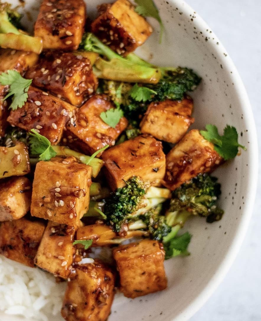 Tofu Broccoli Stir Fry