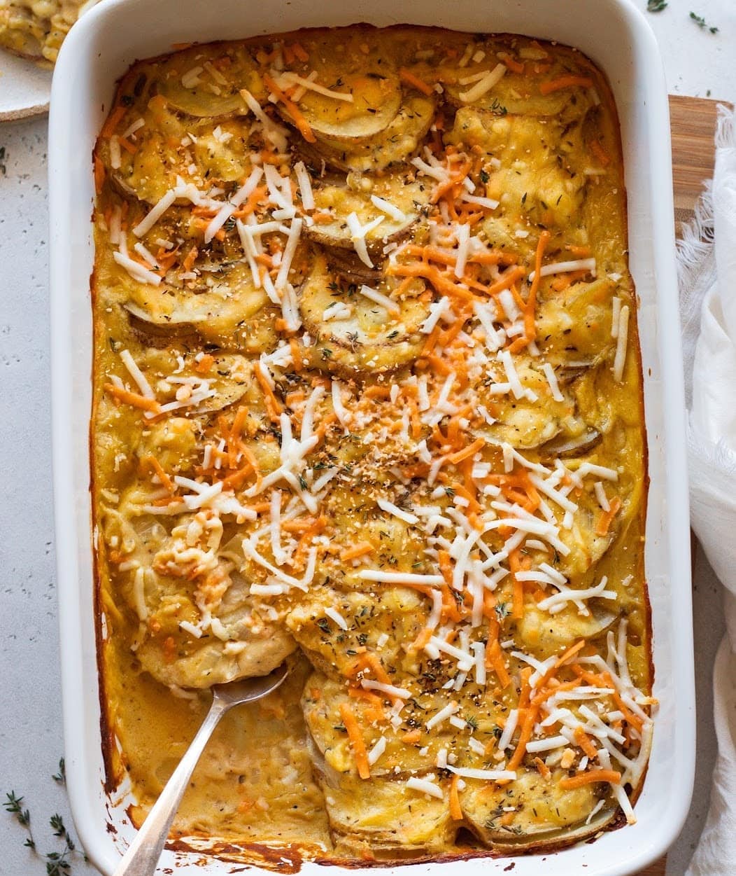 Dairy-Free Cheesy Scalloped Potatoes