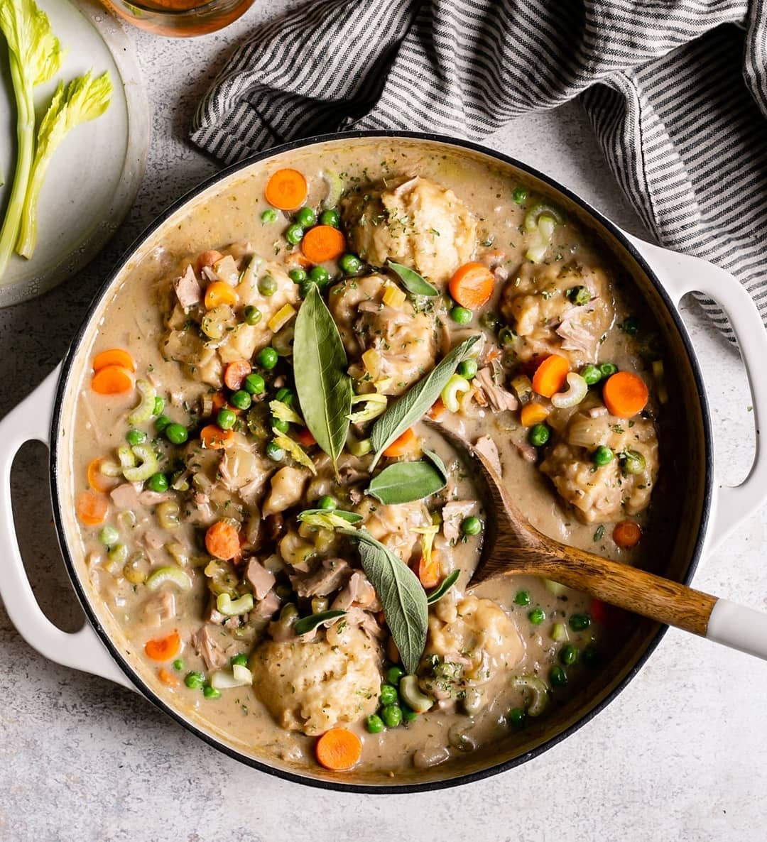 Vegan Gluten-Free Chicken and Dumplings