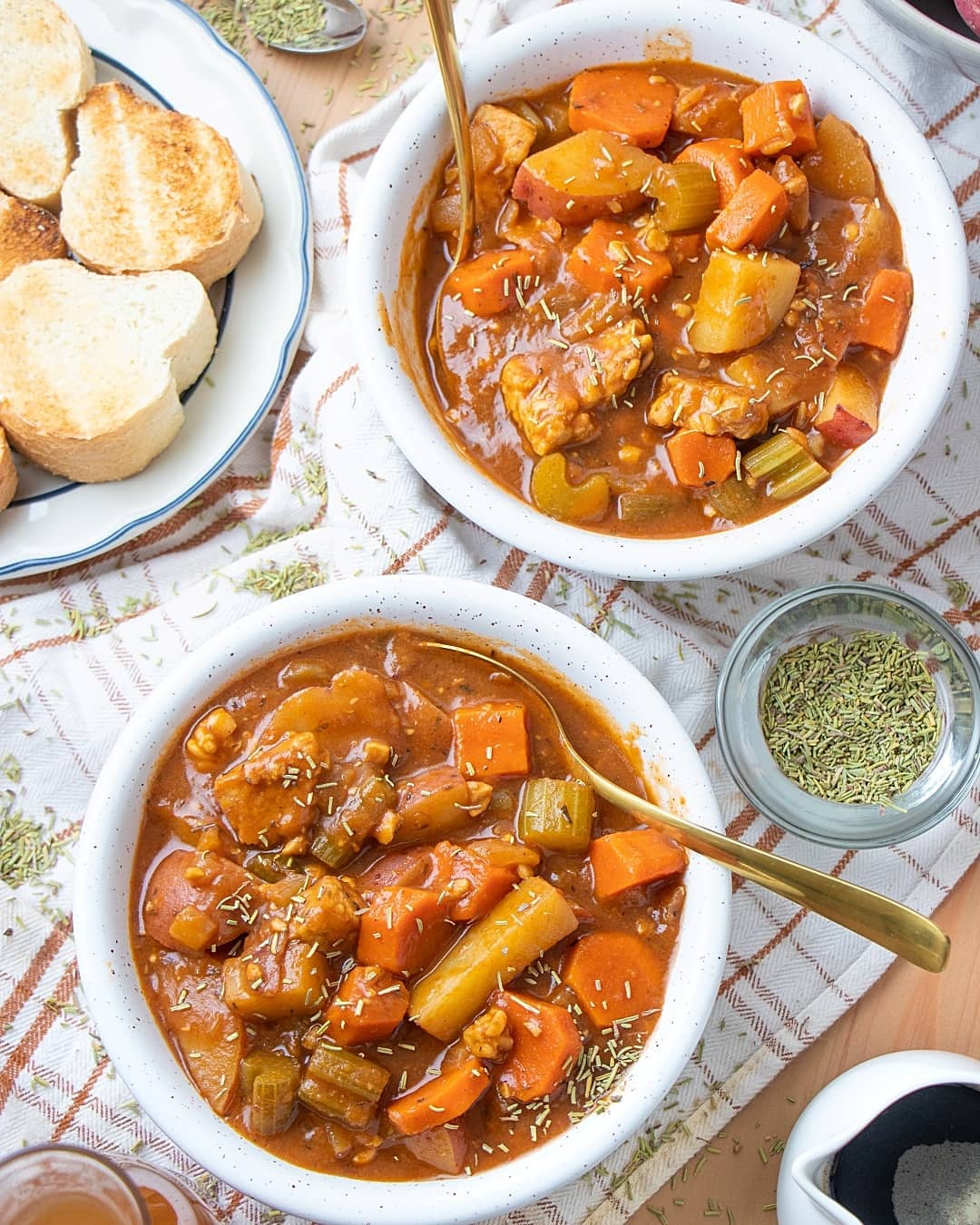 Vegan Savory Beef Stew