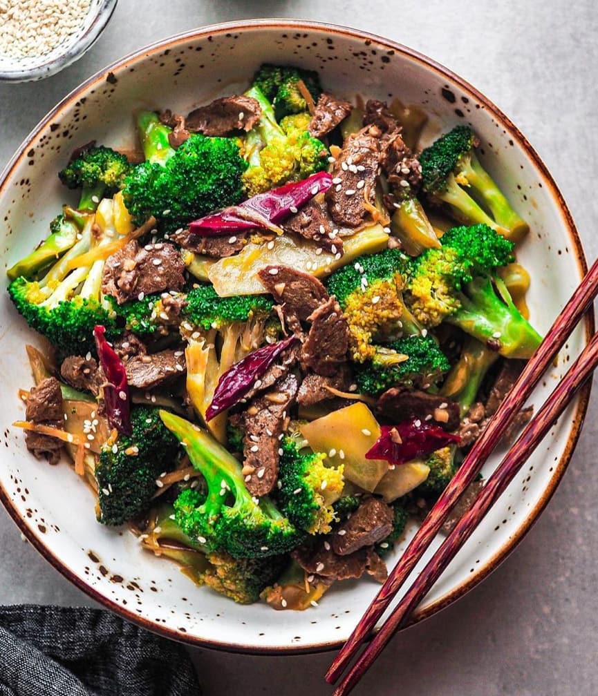 Vegan Beef and Broccoli Stir Fry