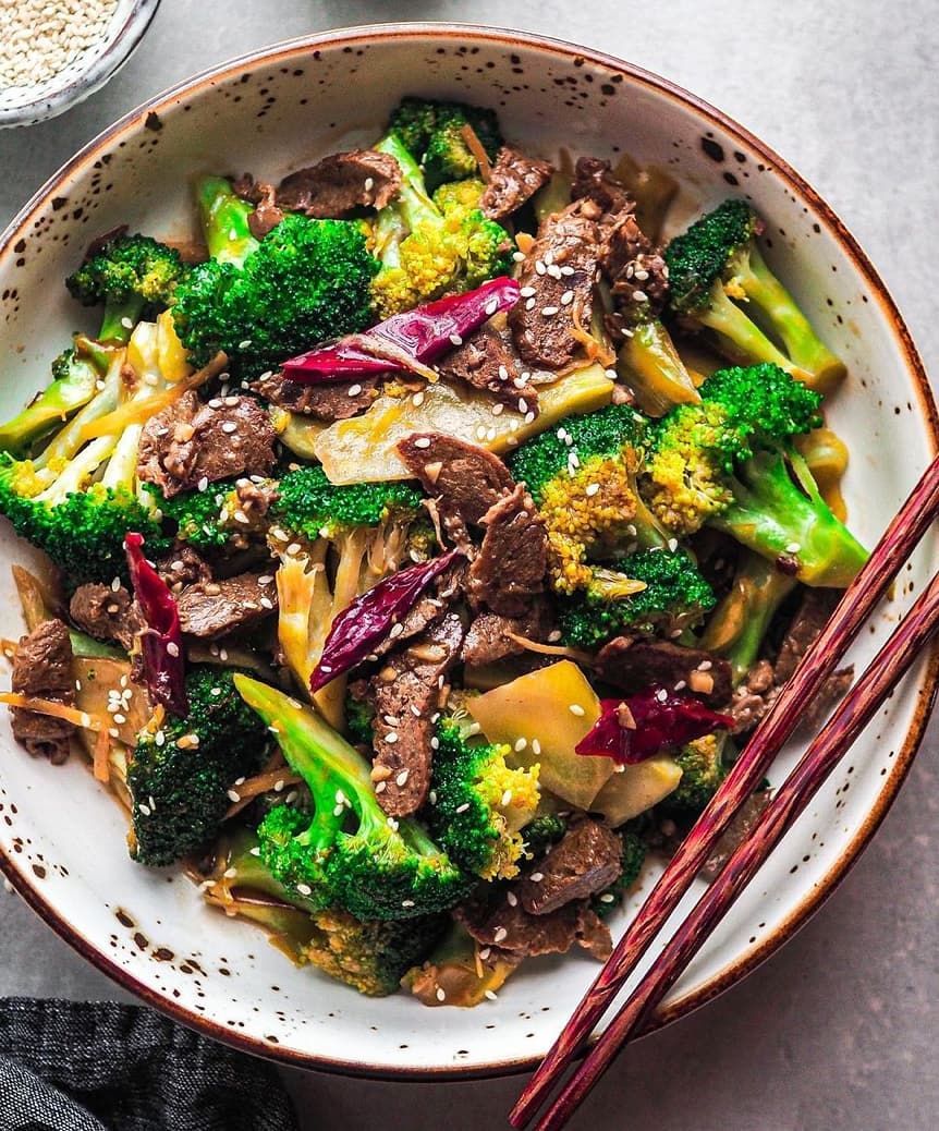 Vegan Beef and Broccoli Stir Fry