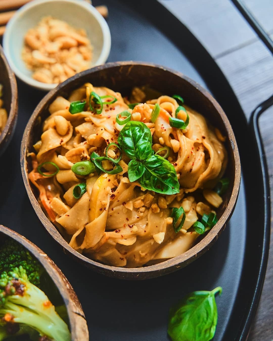 Peanut Butter Noodles with Veggies