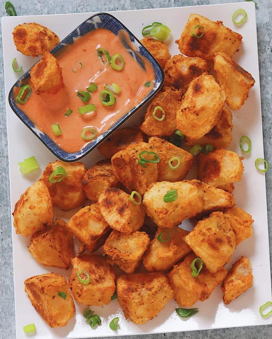 Crispy Oil-Free Roasted Potatoes