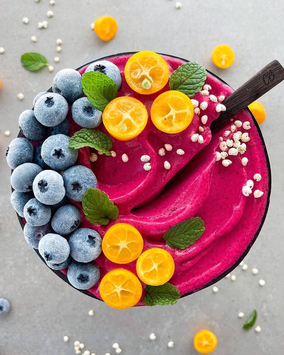 Deep Red Smoothie Bowl